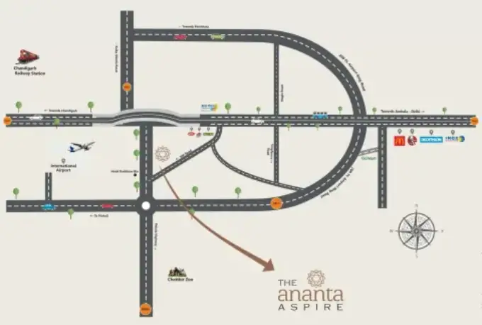 Location of Ananta
