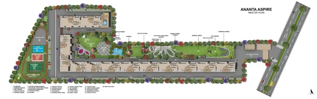 Ananta Aspire Master Plan
