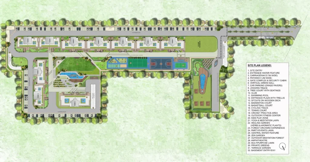 Arvindam Site Plan
