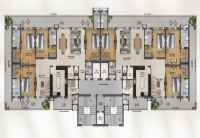 Vintage 4+1 floor plan